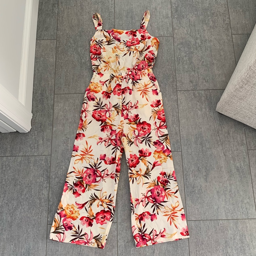 One Clothing floral jumpsuit